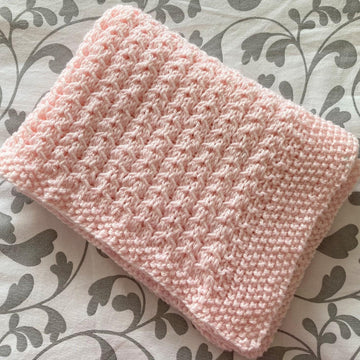 Dainty Hearts Baby Blanket