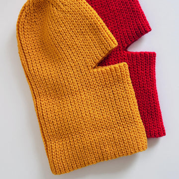 Knit Like Pacman Balaclava-Beanie