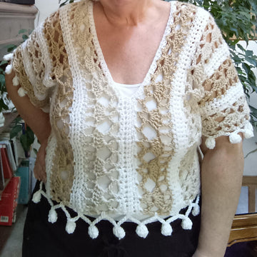 Simple Lacy Summer Top