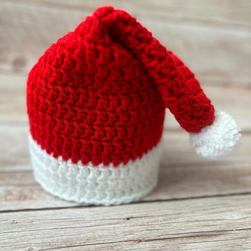 Crochet Santa Hat Toilet Paper Cover