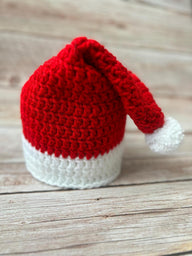 Crochet Santa Hat Toilet Paper Cover
