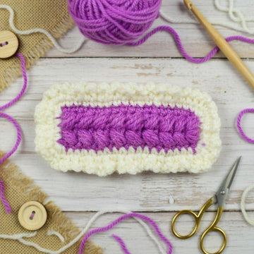 Crochet Flower Hair Clip Pattern PDF, Baby Girl Hair Clip, Easy Crochet Hair Accessory, Beginner Tutorial, Video Tutorial