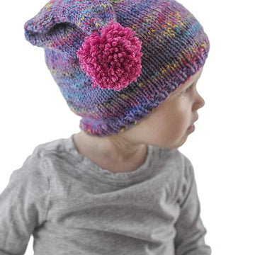 Easy Pom Pom Stocking Cap