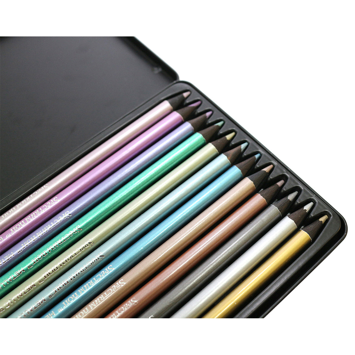Metallic Pencils by Spectrum Noir 12 Pens Total