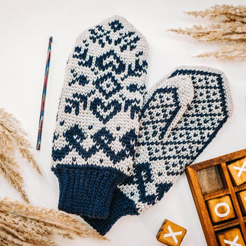 Traditional Fair Isle Mittens