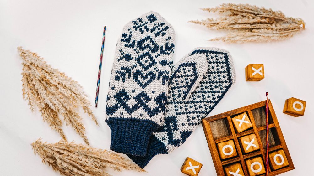 Traditional Fair Isle Mittens