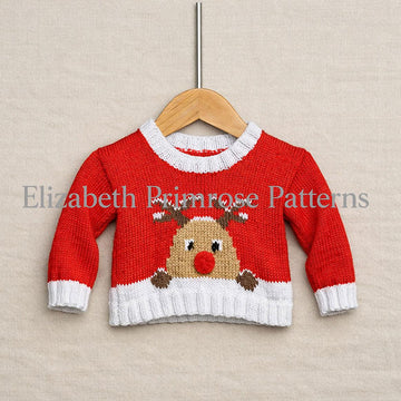 Reindeer in the Snow Jumper P28