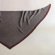Hazy Dream Triangular Shawl