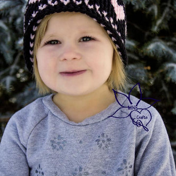 Ring Around the Hearts Graph Hat