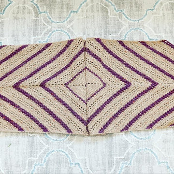 Square in a Wrap Pocket Shawl