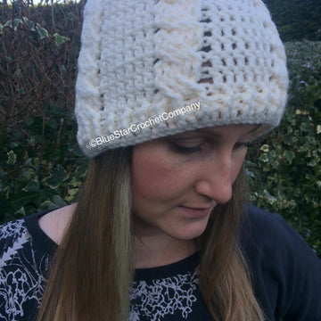 2 in 1 snood and hat