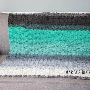 Mandala Yarn Blanket
