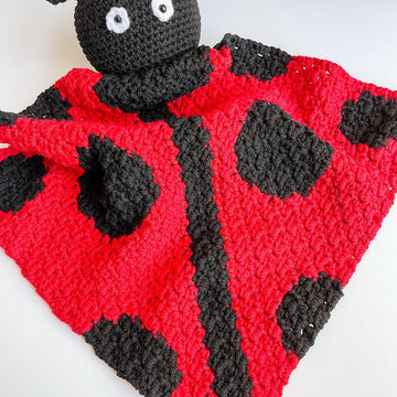 Ladybug C2C Lovey Blanket