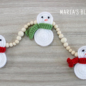 Snowman Garland
