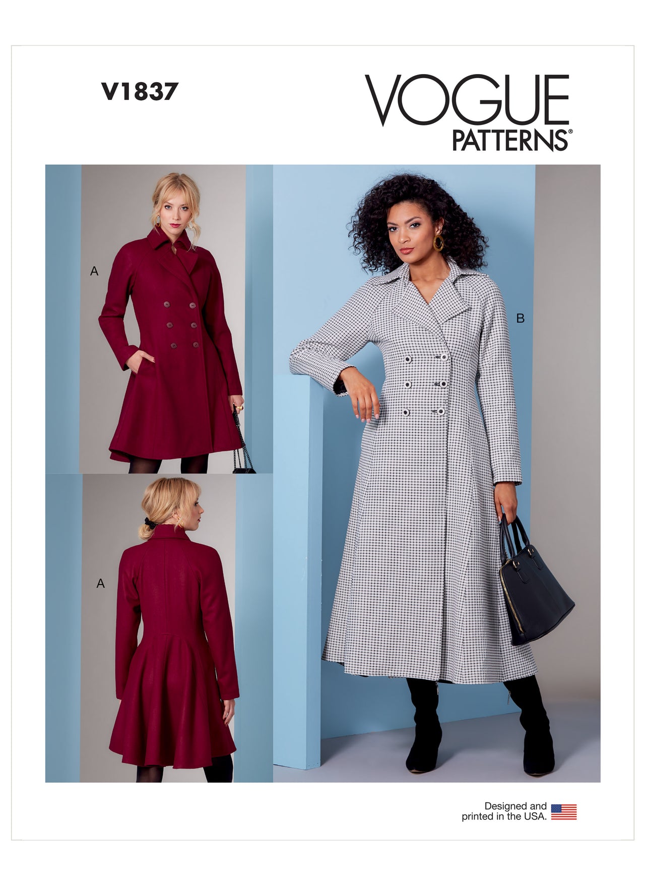 Vogue Misses' Coat V1837 - Sewing Pattern