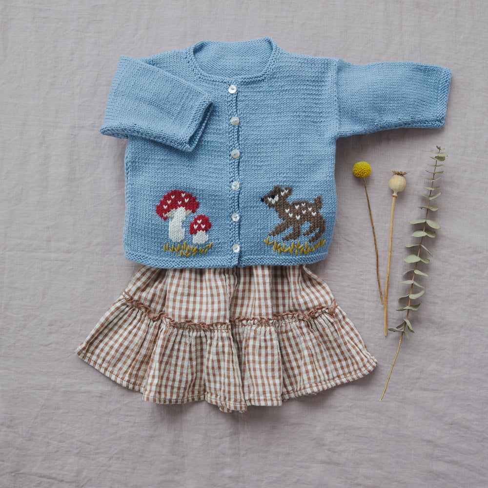 Woodlanders - Layette Knitting and Crochet Pattern for Babies in Debbie Bliss Eco Baby Wool by Debbie Bliss