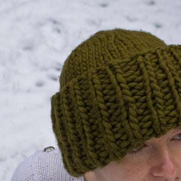 Chunky ribbed hat