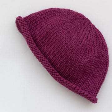 Machine Knitting Pattern Short Trawler Hat