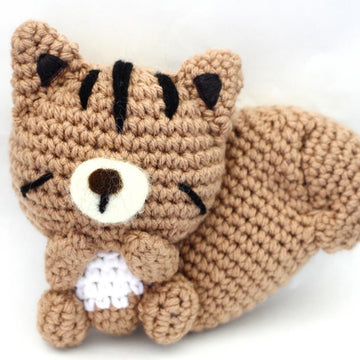 Sleepy Chipmunk Amigurumi