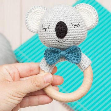 Koala rattle amigurumi pattern
