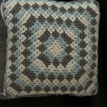 Granny Square Pillow