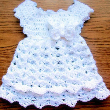 White baby dress