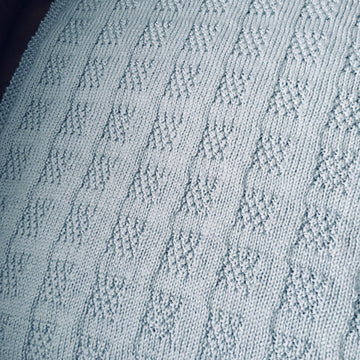 Knitting Pattern, Check Check Blanket