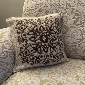 Floral Mandala Pillow Cover