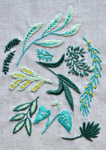 Anchor Green leaves - ANC0003-79 - Downloadable PDF