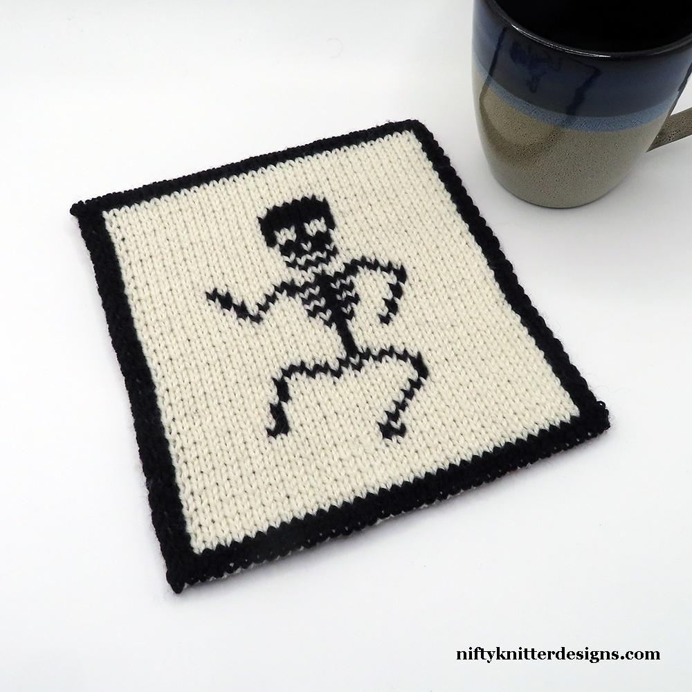 Spooky Scary Skeleton Potholders