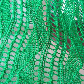 Faceted Lace Wrap and Scarf