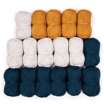 Debbie Bliss Baby Cashmerino B.Hooked Large Poncho 17 Ball Colour Pack
