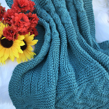 Guernsey-ish Baby Blanket