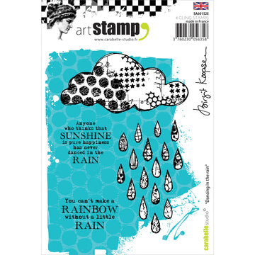 Carabelle Studio Cling Stamp A6 - Dancing In The Rain