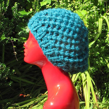 Superchunky Simple Lace Tam Slouch Hat