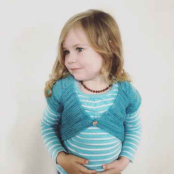 Petal Peplum Child Bolero