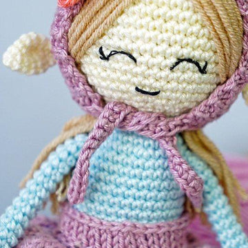 Crochet flower elf