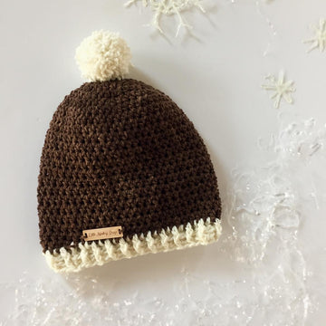 Hello Winter Pom-Pom Hat
