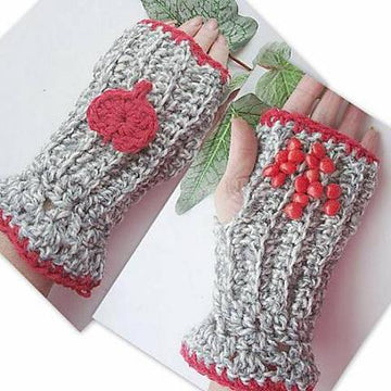 343, VALENTINE FINGERLESS GLOVES