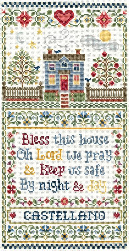 Imaginating Bless This House Sampler - 3349 - Leaflet