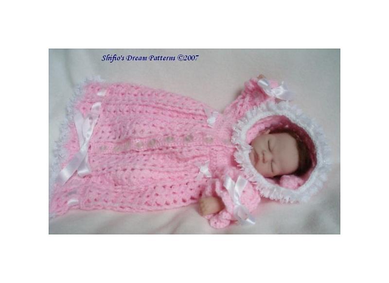 Crochet pattern doll 10"-12" & 14"-16" UK & USA Terms #79