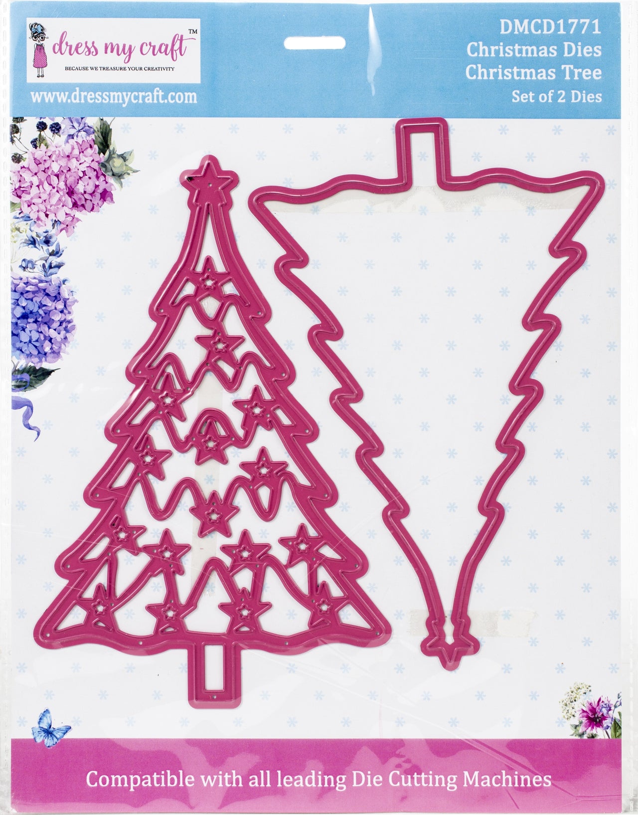 Dress My Craft Dies - Christmas- Christmas Tree