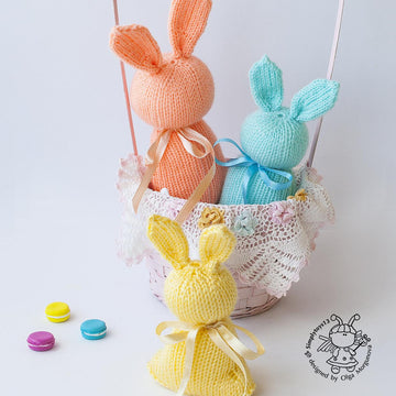 Three Easter Waldorf Bunny