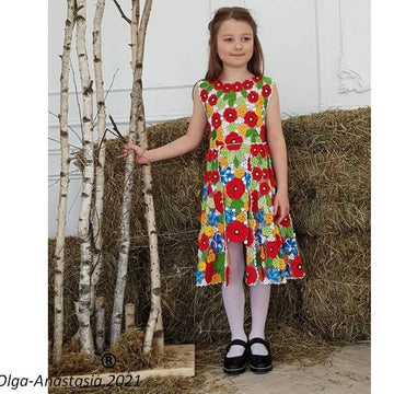 Irish lace dress for girls