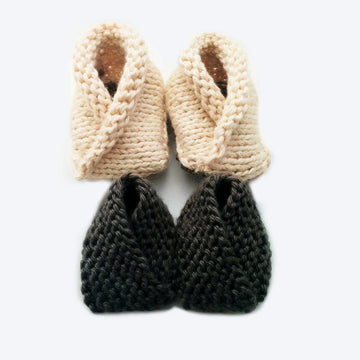 Crossover Baby Booties