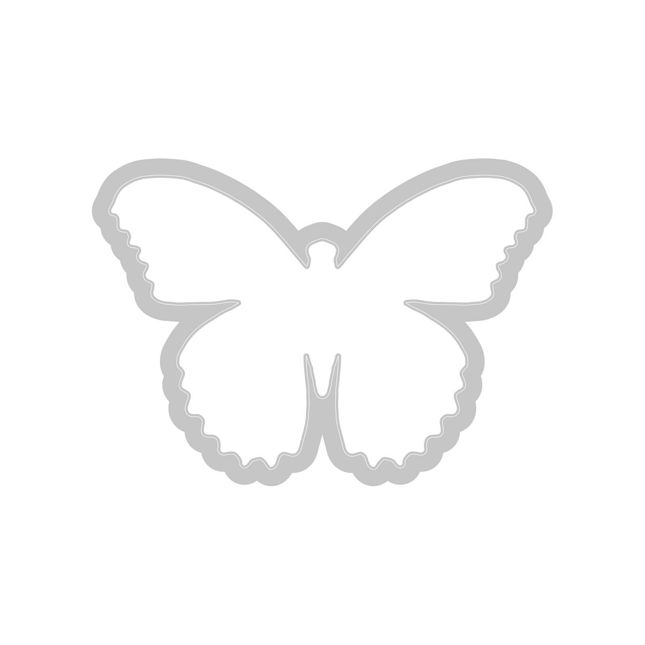 Sizzix 3-D Impresslits Embossing Folder - Butterfly