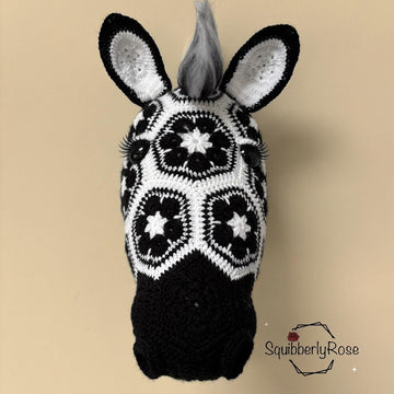 Zebedee The African Flower Zebra Head