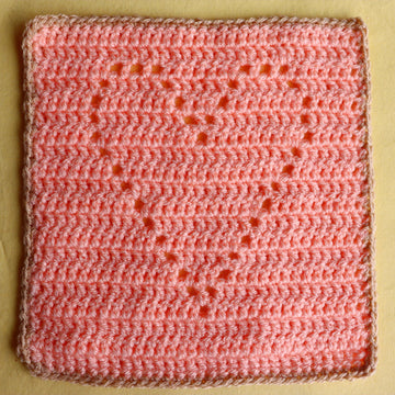 Heart Shape Filet Square Crochet Pattern