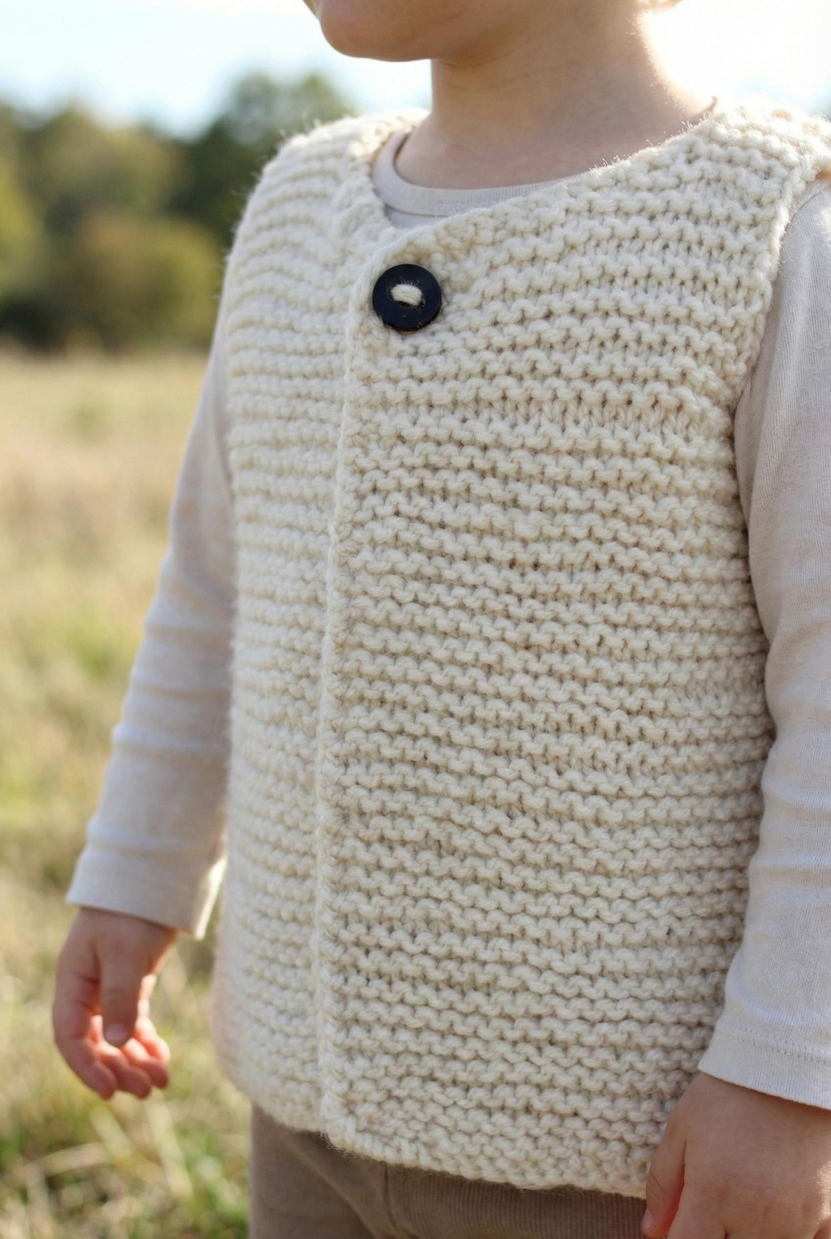 Cosy Chunky Vest "Jurek"