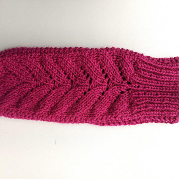 Two Needles Seamless Lace Socks